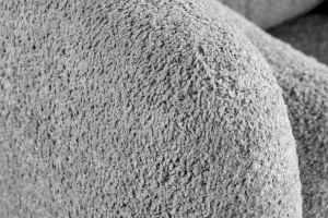 CANAPEA, ART DECO, 200CM, 3 LOCURI, MATERIAL BOUCLE GRI, ARTIM GROUP SELECTION - Img 7