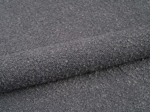 CANAPEA CU 2 LOCURI, MOLINO, 170 CM, GRI INCHIS, CU TAPITERIE DIN TEXTIL BOUCLE BALOO, MICADONI - Img 4