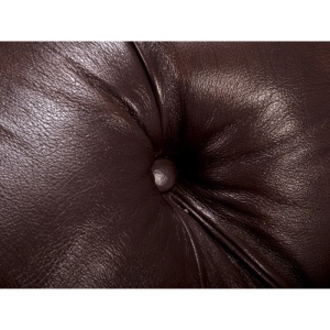 CANAPEA DE LUX CHESTERFIELD HEREFORD 168CM, 2 LOCURI, DIN PIELE NATURALA, CULOARE MARO, ARTIM SELECTION - Img 7