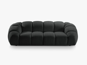 CANAPEA DIANA, 3 LOCURI, 254 CM, DIVERSE CULORI SI MATERIALE, DESIGN DEOSEBIT - Img 6