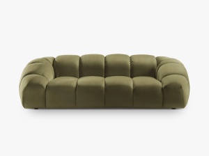 CANAPEA DIANA, 3 LOCURI, 254 CM, DIVERSE CULORI SI MATERIALE, DESIGN DEOSEBIT - Img 16