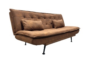 CANAPEA EXTENSIBILA, JAZZ 195CM, 3 LOCURI, MATERIAL MICROFIBRA, CULOARE MARO, ARTIM GROUP SELECTION - Img 9