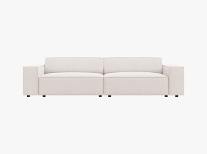 CANAPEA JODIE, 3 LOCURI, 204 CM, DIVERSE CULORI SI MATERIALE, DESIGN DEOSEBIT - Img 14