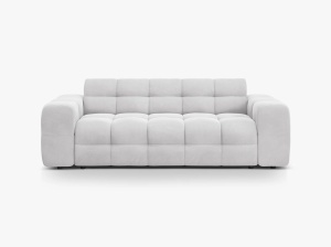 CANAPEA KENDAL, 3 LOCURI, 222 CM, DIVERSE CULORI SI MATERIALE, DESIGN DEOSEBIT - Img 2