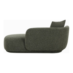 CANAPEA LOUNGE MYKONOS 175CM, DIN LEMN SI TEXTIL, CULOARE VERDE, HOUSE NORDIC - Img 6