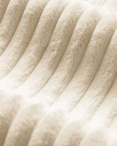 CANAPEA MARTINA, CU 2 LOCURI, BEJ DESCHIS, 200 CM, CU TAPITERIE DIN TEXTIL CORDOI TILIA, MICADONI - Img 4