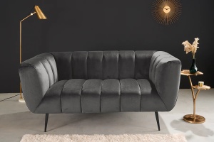 CANAPEA, NOBLESSE 165CM, 2 LOCURI, MATERIAL CATIFEA, GRI, ARTIM GROUP SELECTION - Img 1