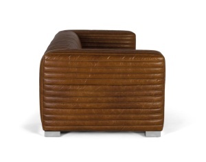 CANAPEA PIELE, DEOSEBITA 3 LOCURI, COD 10002, DIN PIELE NATURALA, ARTIM GROUP SELECTION - Img 4
