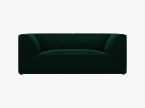 CANAPEA RUBY, CU 2 LOCURI, VERDE SMARALD, CU TAPITERIE DIN CATIFEA SALVADOR, MICADONI