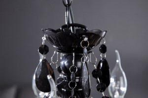 CANDELABRU KARAT S NEGRU 7228, CU 5 BRATE, DESIGN CLASIC - Img 6