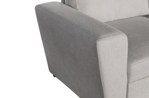 COLTAR CU SPATIU DE DEPOZITARE, APARTMENT 245CM, 3 LOCURI, REALIZAT DIN MATERIAL TEXTIL, DE CULOARE BEJ, ARTIM GROUP - Img 8