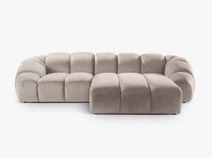 COLTAR DIANA, DREAPTA, 3 LOCURI, 294 CM, DIVERSE CULORI SI MATERIALE, DESIGN DEOSEBIT - Img 10