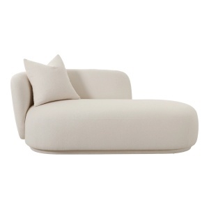 COLTAR DIVAN CU PERINA 175CM, DIN LEMN SI TEXTIL, CULOARE BEJ, HOUSE NORDIC