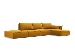 COLTAR DREAPTA 364CM, VANDA 5 LOCURI, DIVERSE CULORI, MATERIAL CATIFEA, ARTIM GROUP COLLECTION - Img 6