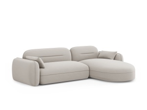 COLTAR ELEGANT 4 LOCURI, SYDNEY, BEIGE DESCHIS, DREAPTA, MATERIAL CATIFEA, ARTIM GROUP SELECTION - Img 4