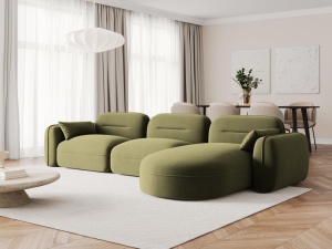 COLTAR ELEGANT 4 LOCURI, SYDNEY, DIVERSE CULORI, DREAPTA, MATERIAL CATIFEA, ARTIM GROUP SELECTION - Img 1