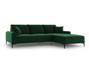COLTAR ELEGANT DREAPTA 254CM, MADARA 5 LOCURI, DIVERSE CULORI, MATERIAL CATIFEA, ARTIM GROUP COLLECTION - Img 12