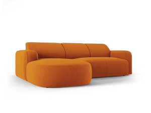 COLTAR ELEGANT STANGA 250CM, JASMIN 4 LOCURI, DIVERSE CULORI, MATERIAL CATIFEA, ARTIM GROUP COLLECTION - Img 16
