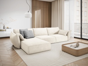 COLTAR ELEGANT STANGA 308CM, VANDA 4 LOCURI, DIVERSE CULORI, MATERIAL TEXTIL CHENILLE, ARTIM GROUP COLLECTION