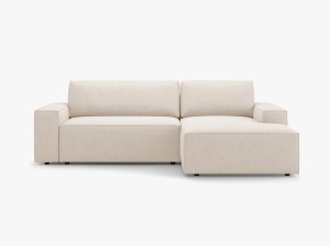 COLTAR EXTENSIBIL JODIE, DREAPTA, 3 LOCURI, 246 CM, DIVERSE CULORI SI MATERIALE, DESIGN DEOSEBIT - Img 10