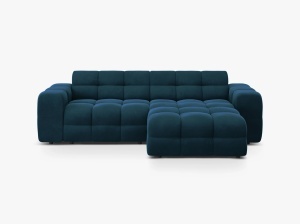 COLTAR KENDAL, DREAPTA, 4 LOCURI, 256 CM, DIVERSE CULORI SI MATERIALE, DESIGN DEOSEBIT - Img 8