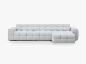 COLTAR KENDAL, DREAPTA, 5 LOCURI, 357 CM, DIVERSE CULORI SI MATERIALE, DESIGN DEOSEBIT - Img 10