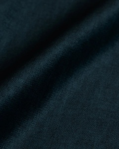 COLTAR MARTINA, ALBASTRU INCHIS, 244 CM, DREAPTA, CU TAPITERIE DIN TEXTIL CATIFEA VOGUE, MICADONI - Img 5