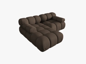 COLTAR MODULAR BELLIS, PE STANGA, MARO, CU TAPITERIE DIN TEXTIL 3D SONIC, MICADONI - Img 3
