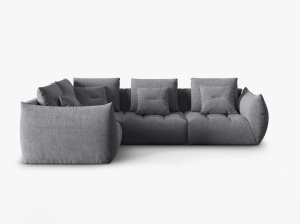 COLTAR MODULAR BLOOM DREAPTA, 4 LOCURI, 316 CM, DIVERSE CULORI SI MATERIALE, DESIGN DEOSEBIT - Img 11