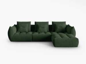COLTAR MODULAR BLOOM DREAPTA, 4 LOCURI, 332 CM, DIVERSE CULORI SI MATERIALE, DESIGN DEOSEBIT - Img 14