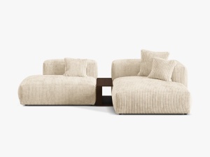 COLTAR MODULAR MARTINA DREAPTA, 2 LOCURI, 285 CM, DIVERSE CULORI SI MATERIALE, DESIGN DEOSEBIT - Img 17