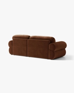 COLTAR MODULAR, OPHELIA, MARO, PE STANGA, 236 CM, CU TAPITERIE DIN TEXTIL CATIFEA VENUS, MICADONI - Img 4