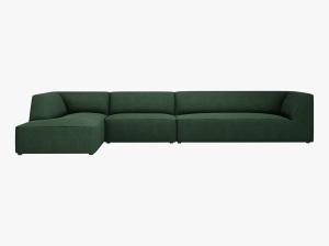 COLTAR MODULAR RUBY, STANGA, 5 LOCURI, 366 CM, DIVERSE CULORI SI MATERIALE, DESIGN DEOSEBIT - Img 14