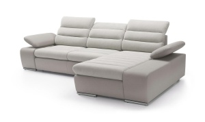 COLTAR TOBI, CU FUNCTIE DE DORMIT, TESATURA GRUPA I, CONFECTIONAT DIN METAL, SPUMA POLIURETANICA SI TEXTIL, STIL MODERN - Img 1