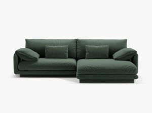 COLTAR TORINO, DREAPTA, 3 LOCURI, 250 CM, DIVERSE CULORI SI MATERIALE, DESIGN DEOSEBIT - Img 11