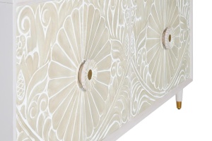 COMODA/BUFET LIVING, ARTIM 1083, DIN LEMN DE MANGO, SCULPTAT MANUAL, ARTIM GROUP SELECTION - Img 5