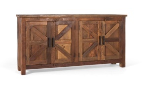 COMODA LIVING 180CM, COD 2139, DIN LEMN DE MANGO RECICLAT, CULOARE NATUR, ARTIM GROUP SELECTION - Img 3