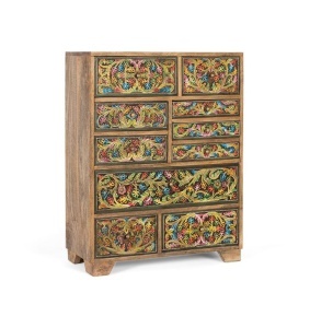 COMODA LIVING/DORMITOR, ARTIM 99CM, DIN LEMN DE MANGO, REALIZATA MANUAL, ARTIM GROUP SELECTION - Img 3