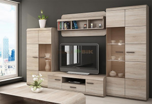 COMODA LIVING LINK 140 STEJAR SONOMA - DESIGN MODERN - Img 3