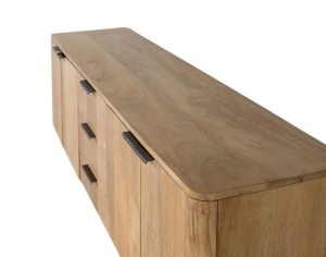 COMODA LIVING TV 180CM, LEMN DE MANGO, GINER Y COLOMER - Img 4