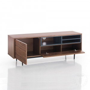 COMODA TV 152CM, PIET, COD 3641, STIL MODERN, REALIZATA DIN MDF SI SUPORT DE METAL - Img 2