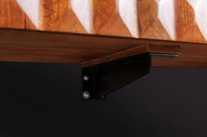 COMODA TV 160CM, VULCANO, DIN LEMN MASIV DE MANGO, ASPECT 3D, ARTIM GROUP SELECTION - Img 5