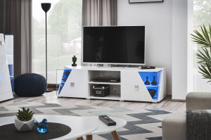 COMODA TV CU LED EDGE, WW EE RTV, STIL MODERN, ASM