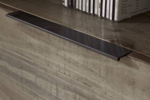 COMODA TV, FINCA 150CM, COD 40447, METAL SI LEMN PIN GRI, DESIGN INDUSTRIAL - Img 4