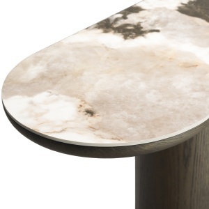 CONSOLA, LANGFORD 120CM, REALIZATA DIN MDF, FURNIR SI CERAMICA, CULOARE MARO/MARMURA, DESIGN DEOSEBIT, RICHMOND INTERIORS - Img 4