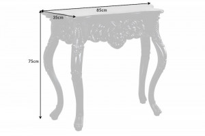 CONSOLA, VENICE 85CM, DIN LEMN SI POLIURETAN, COD 42334, STIL BAROC - Img 5