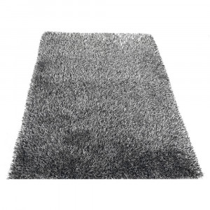 Covor 170x240 cm, crem/negru, VILAN, 0000194108 - Img 6