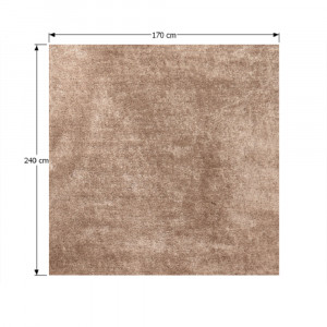 Covor 170x240 cm, maro deschis, ANNAG, 0000194080 - Img 3