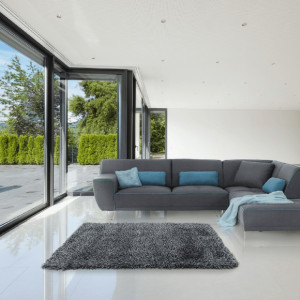 Covor 200x300 cm, crem/negru, VILAN, 0000194109 - Img 6