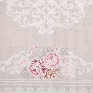 Covor, maro deschis/model flori, 120x180, SEDEF, 0000193185 - Img 1